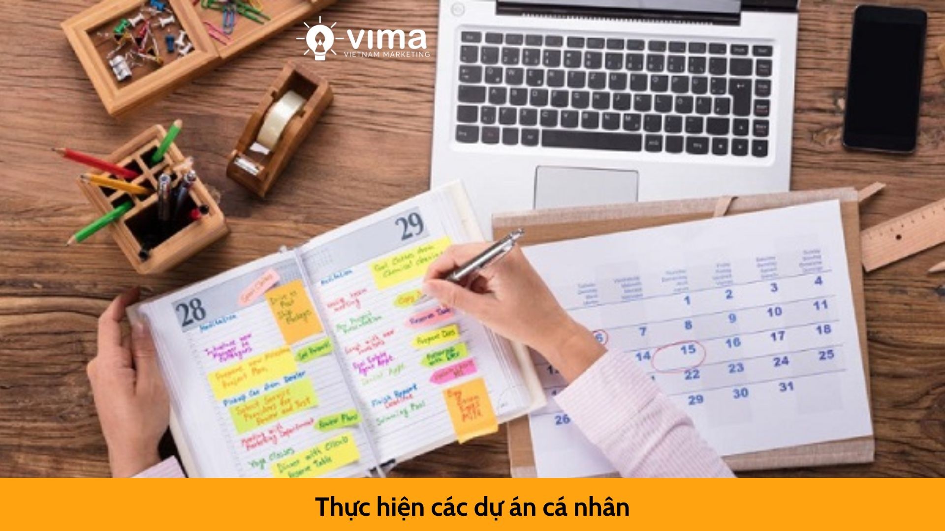 Thực hiện các dự án cá nhân